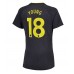 Everton Ashley Young #18 Borte Drakt Dame 2024-25 Kortermet